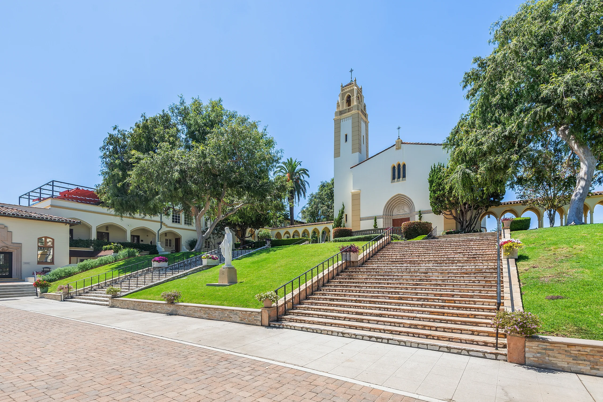Mary Chapel above the grand staircase at Chalon Campus