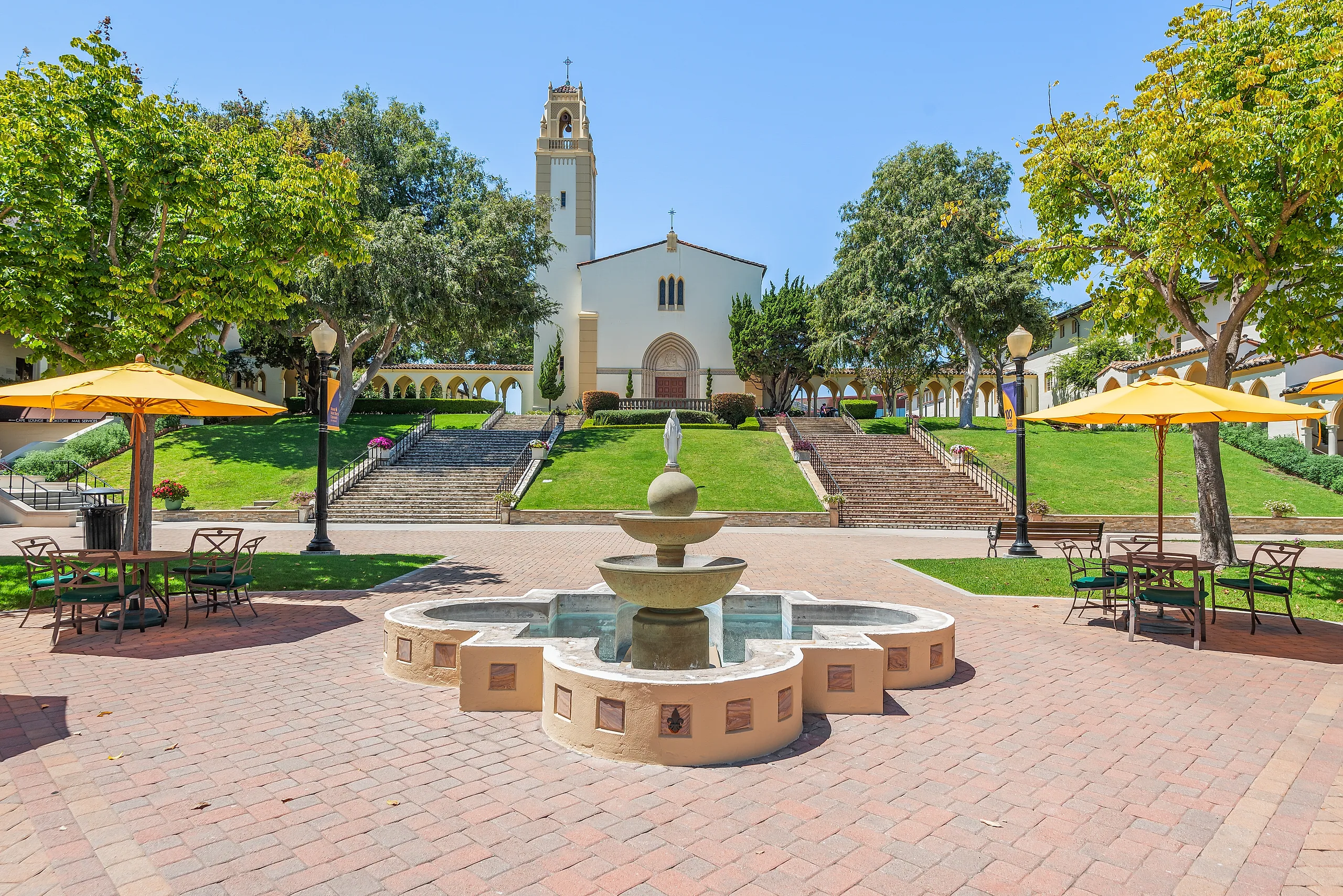 The Circle event space at Mount Saint Mary’s University Chalon Campus