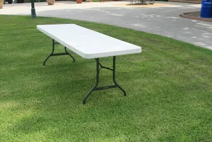 Rectangular table, 8 ft
