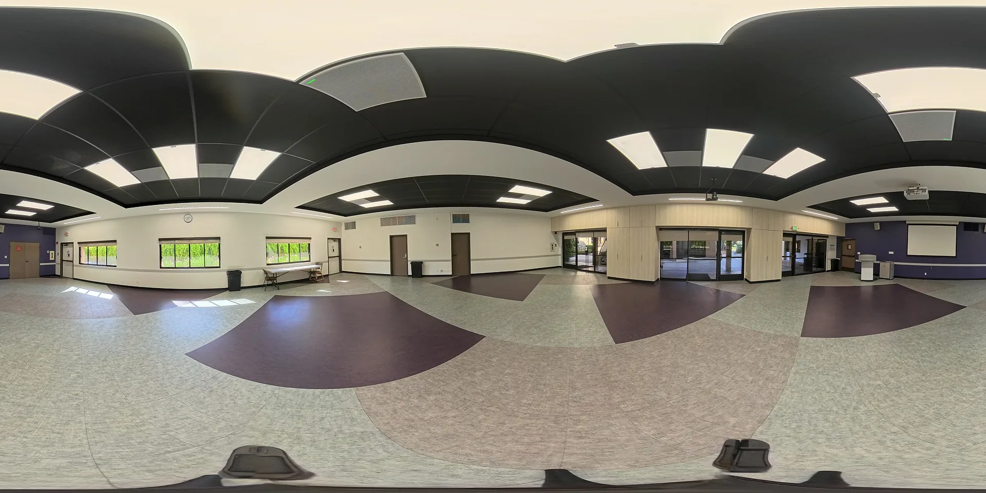360-degree preview of Conference hall at Donohue Center and Patio